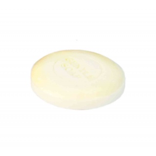 Jabón redondo “Gentel Soap”, blanco