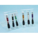Bolígrafos grueso con caja acetato en 6 colores (precio unidad)
