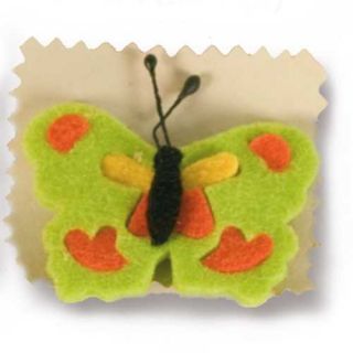 Broche Fieltro Mariposa Colores Surtidos